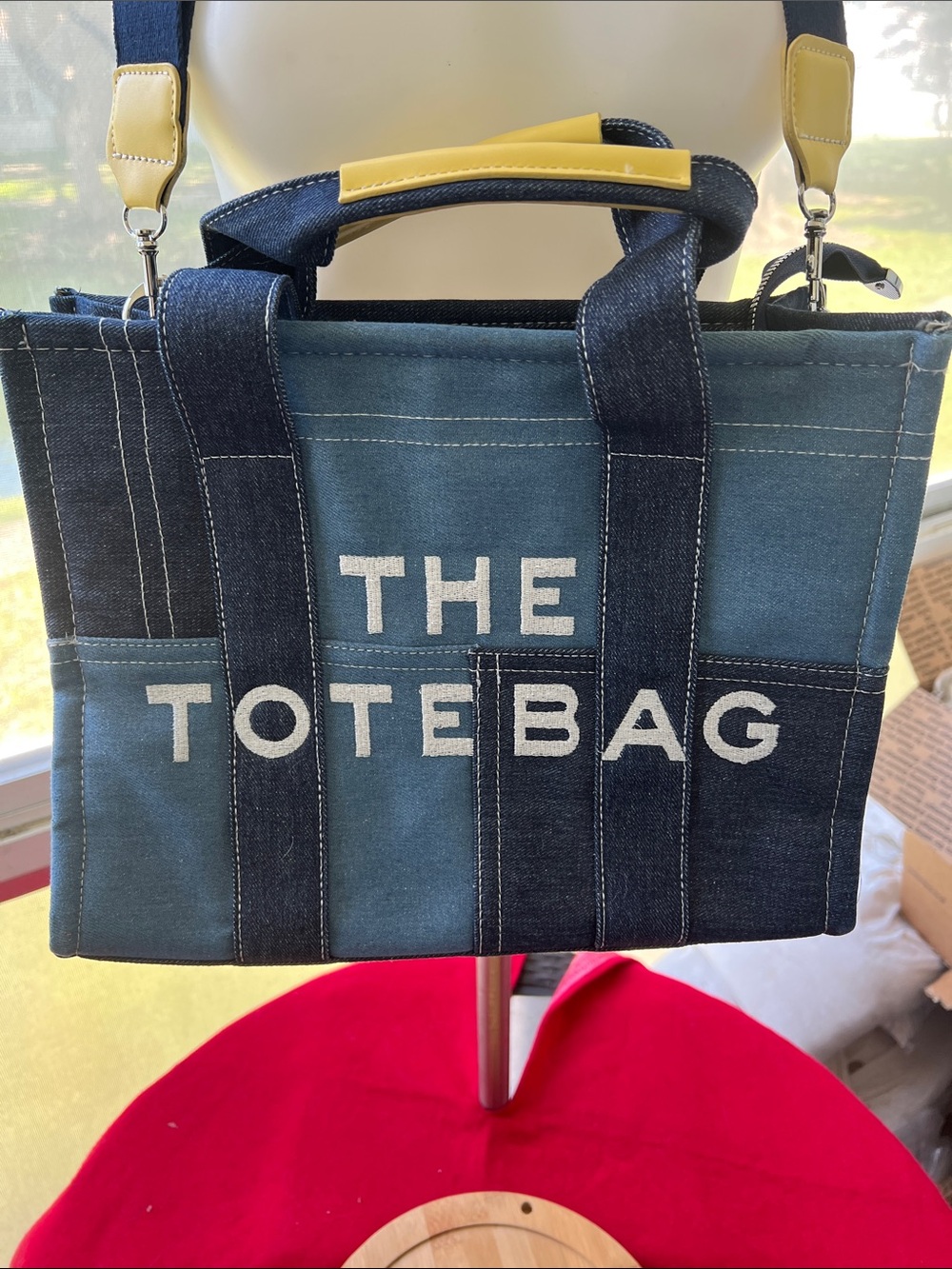 The Tote Bag Unisex Denim Bag NWOT